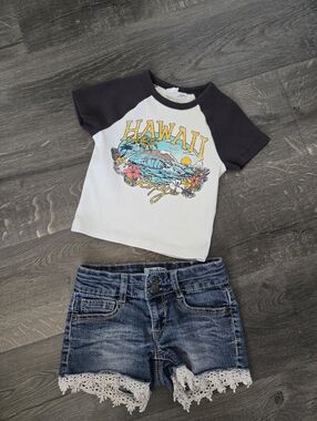 Girls ROXY Hawaii Graphic T-shirt